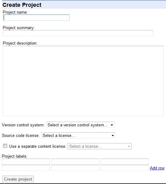 form yang harus diisi untuk mendaftar di hosting google codes gratis